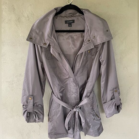 Halogen Trench Coat Size Large - Picture 3 of 7